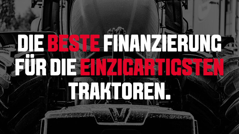 Die beste Finanzierung für die einzigartigsten Traktoren