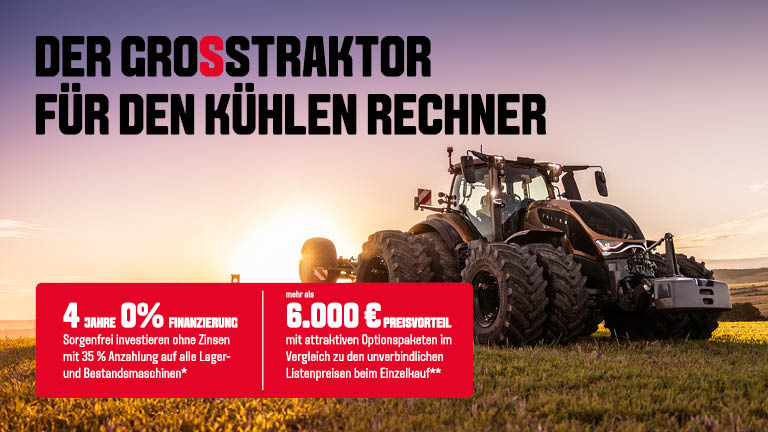 Finanzierungsaktion zur Valtra S6-Serie