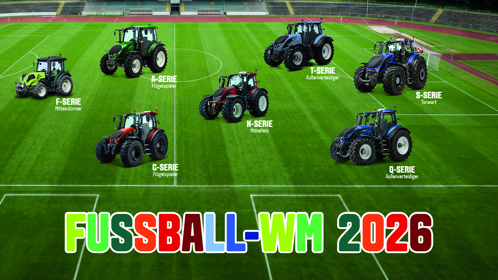 Valtra bei der Fußball-WM 2026