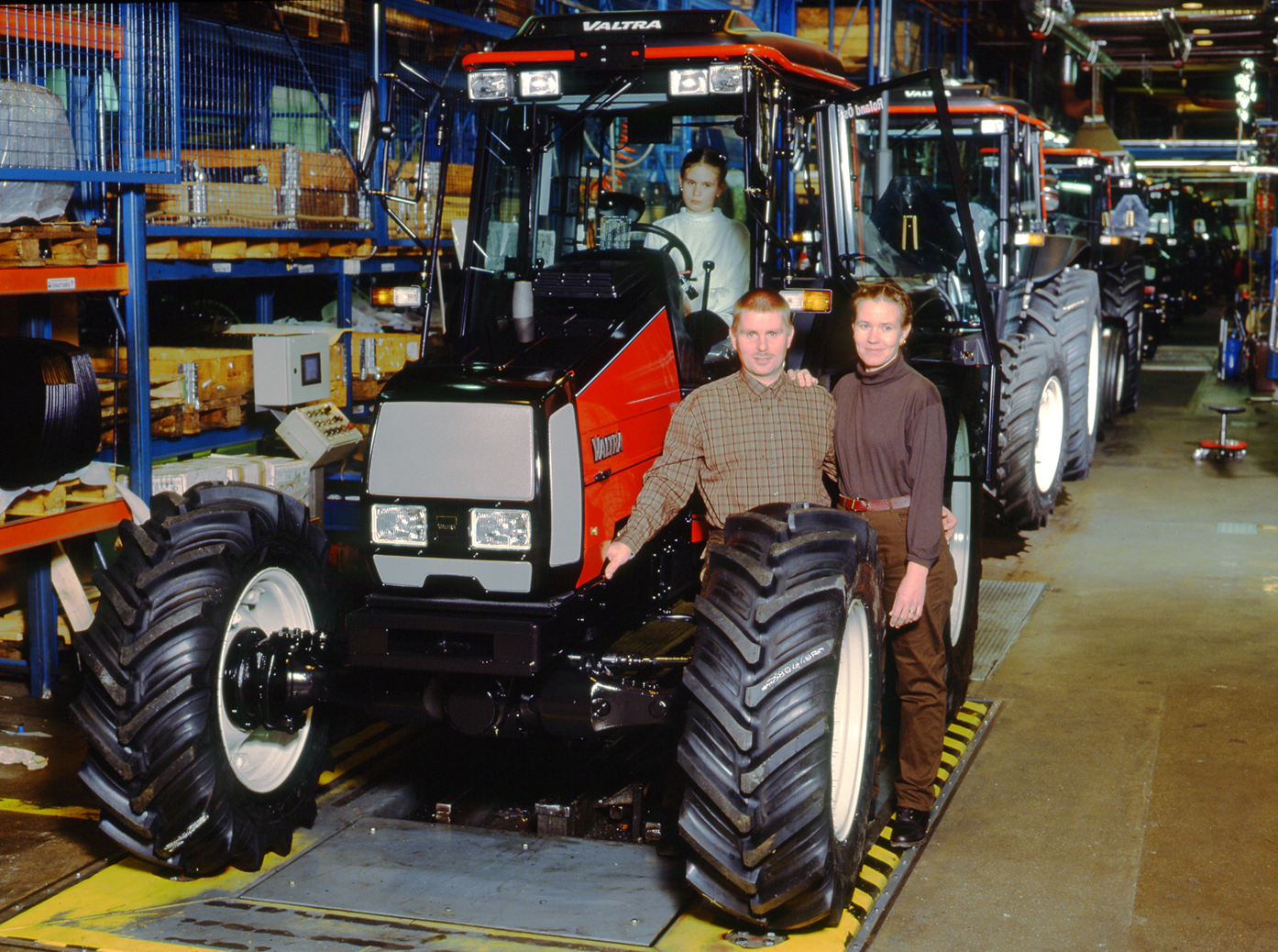 Das Valtra Werk in Suolahti, Finnland, ist die größte Touristenattraktion in der Region.