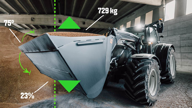 Valtra N-Serie der 5. Generation mit intelligentem Frontlader