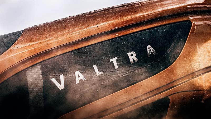 Motorhaube der Valtra S-Serie der 6. Generation