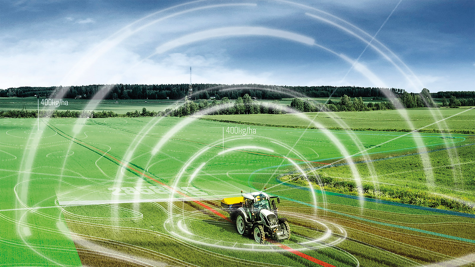 Valtra Smart Farming. Düngersteuer