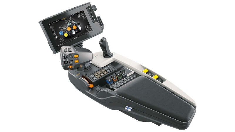 Traktor der Valtra N-Serie SmartTouch-Armlehne der 5. Generation Versu Modell 2021