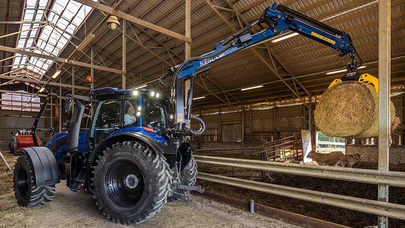 valtra tractor and twintrac wood