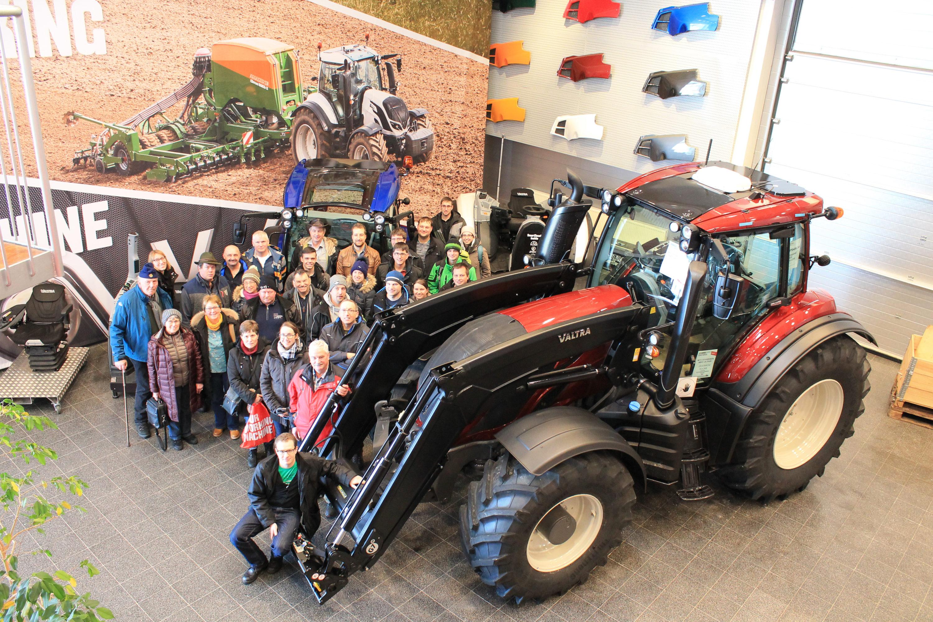 6. Valtra Treffen im Valtra Werk in Suolahti, Finnland.