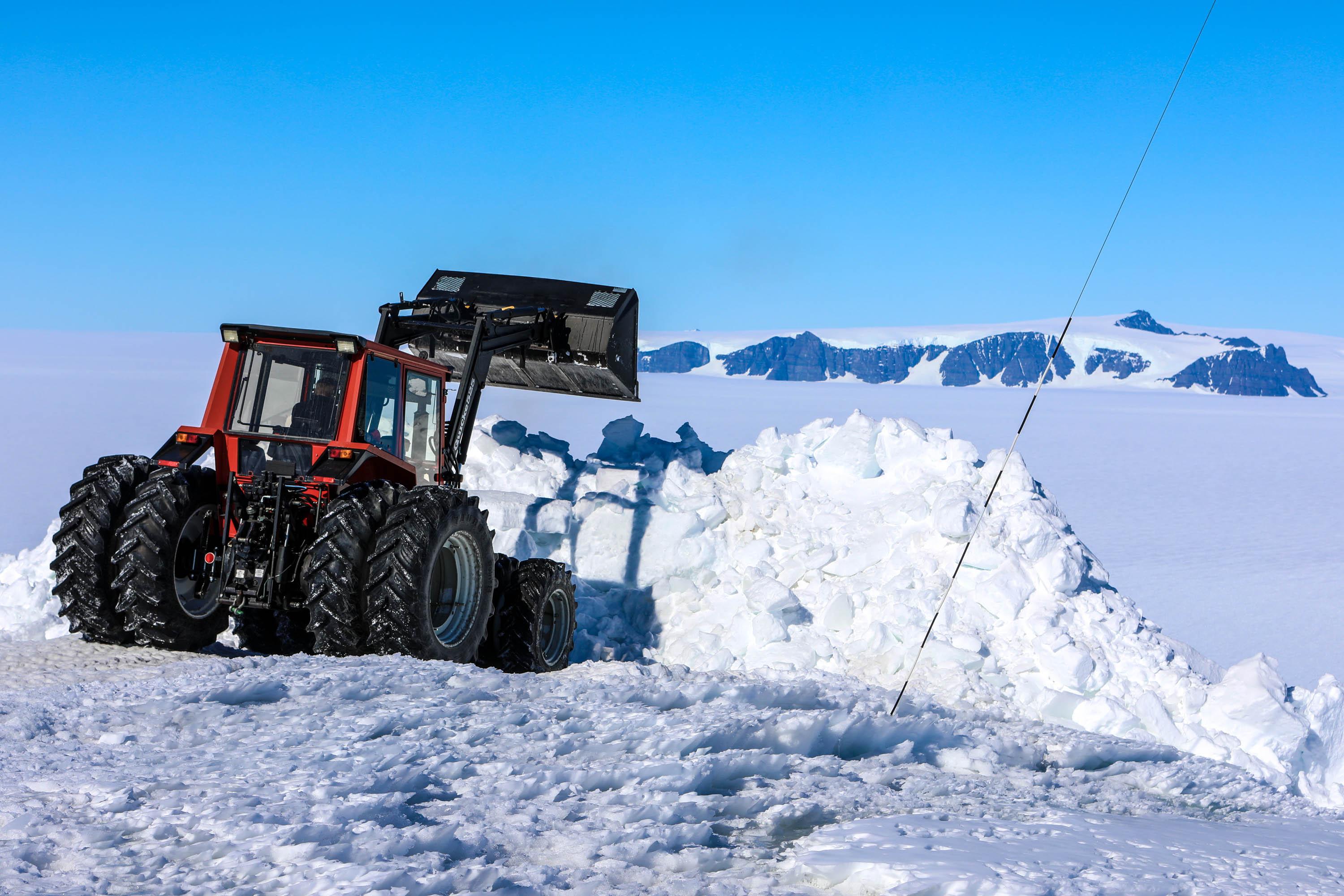 Valmet 505 in der Antarktis