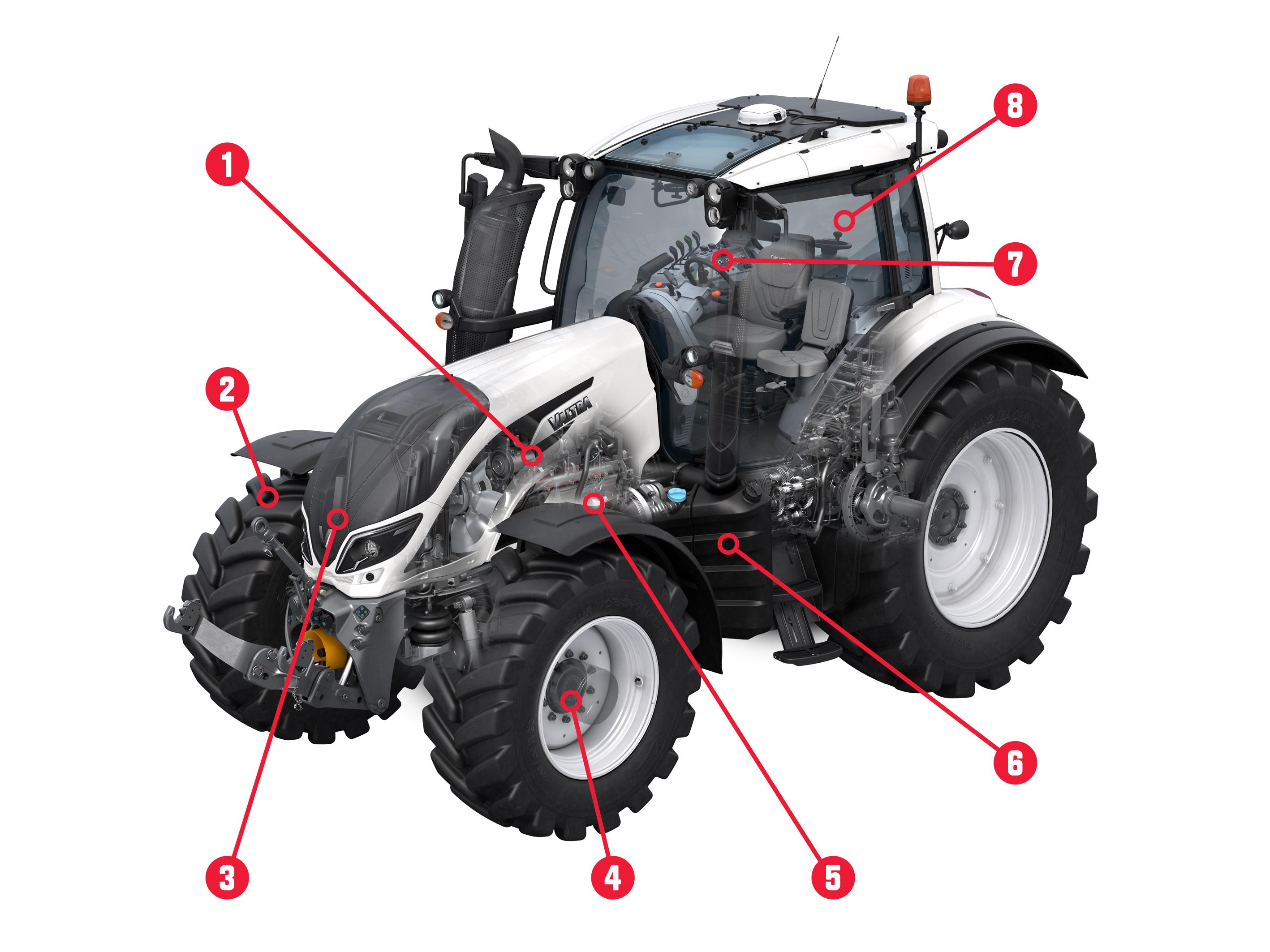 Valtra T4.-Serie Actiave Cut-Away